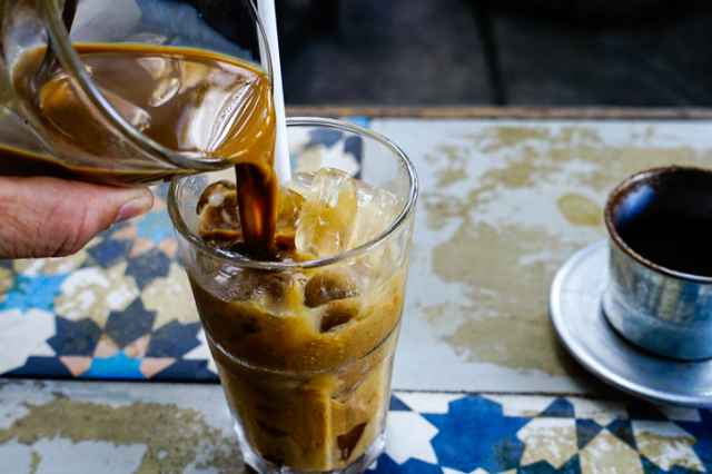 ベトナムのアイスコーヒー